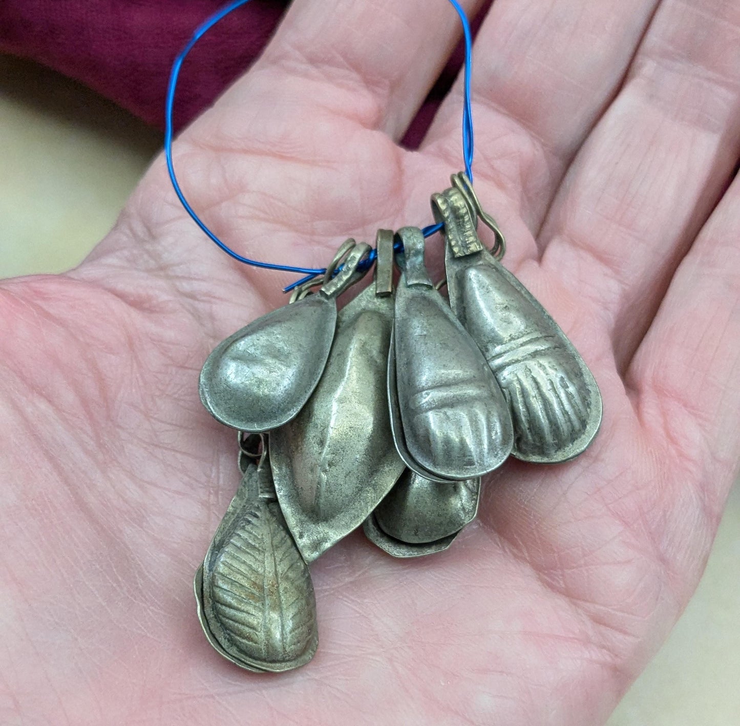 Vintage Turkmen Unique Accents Charms Dangles Mix of 6 Pieces (16554)