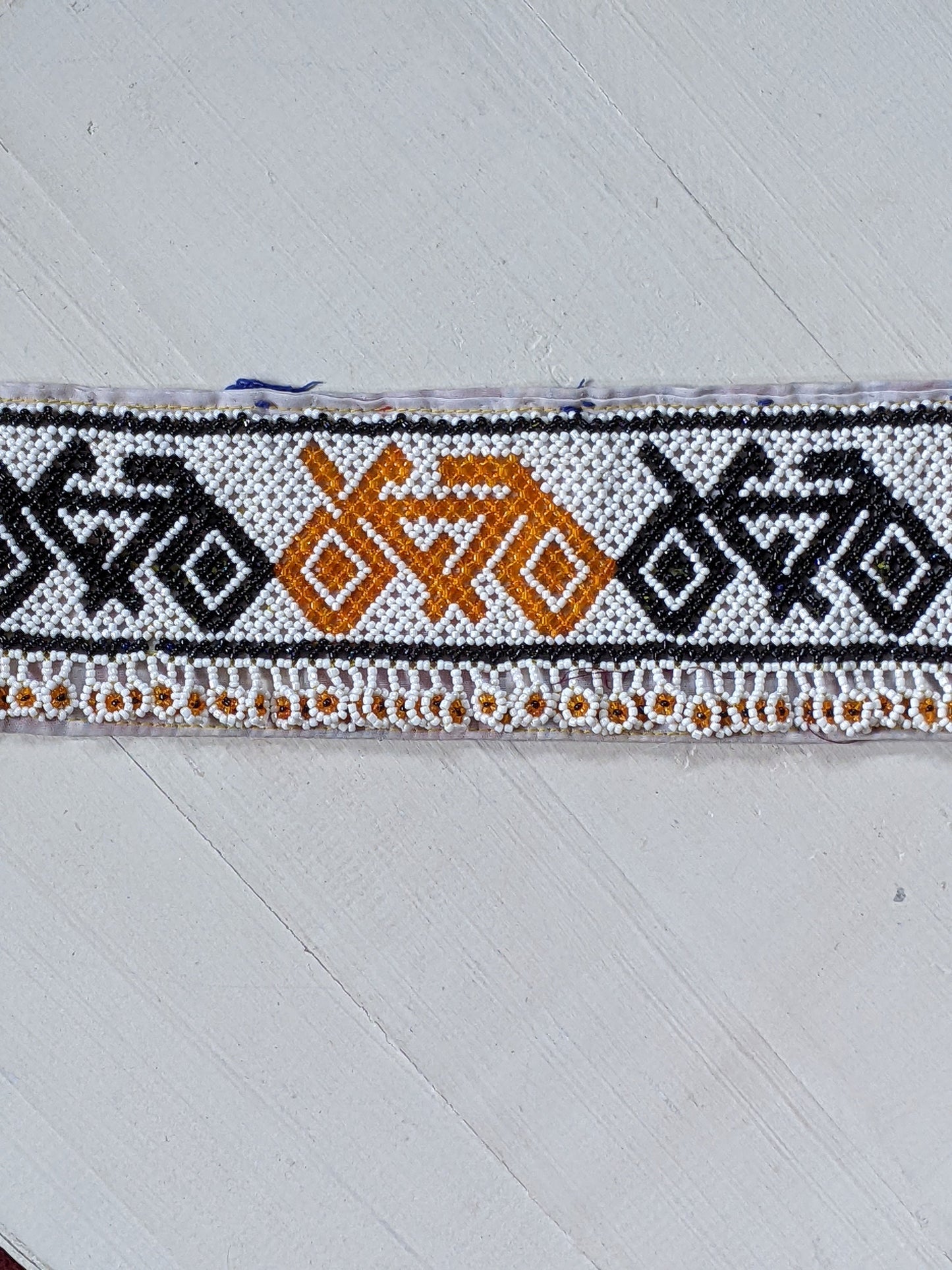 Beaded Afghan Textile Bicycle Ethnic Tribal Kuchi Nomadic Art (#10895)